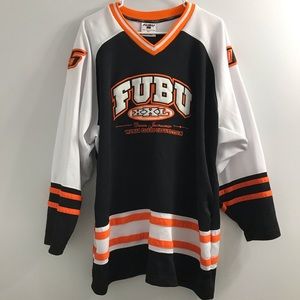 Fubu vintage hockey jersey men’s XL